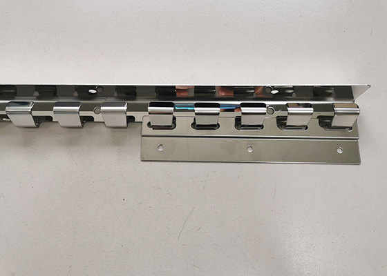 металл 984mm штемпелюя набор занавеса прокладки Pvc частей полный с вися рельсом для входа