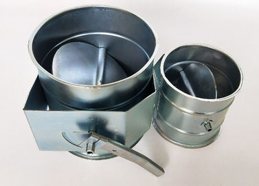 Гальванизированный стальной ручной клапан Бакдрафт воздуха для системы Дуктворк