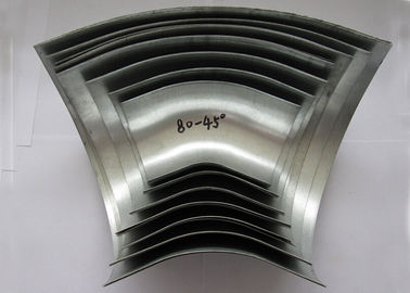 Гальванизированная сталь 45 градусов штемпелюя половинный локоть/отжала половины загибов
