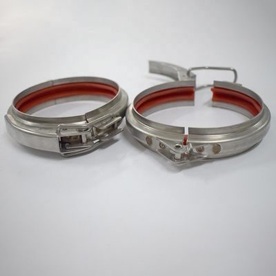 304 Быстросъемные трубные зажимы для воздуховодов