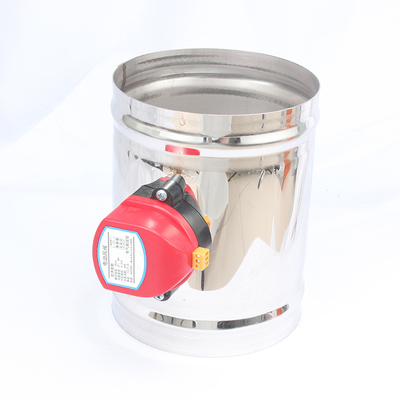 Нержавеющая сталь электрический воздушный демпер 51-400 мм для HVAC зонирования