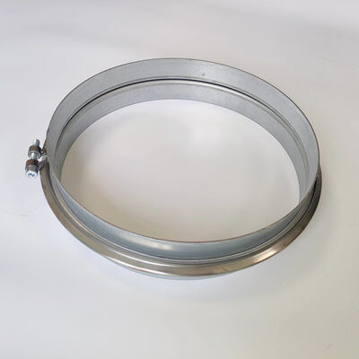 Galvanized Adjustable  Bolt Type Flange Clamp For Duct Connection