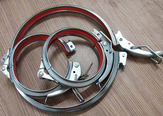 Индустрии зажимов & струбцин трубы быстрого выпуска трубы фланца Ductwork собрания пыли