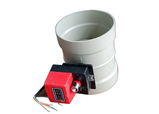 Демферы материала 150mm Pvc в существуя Ductwork, регулируемом угле лопасти