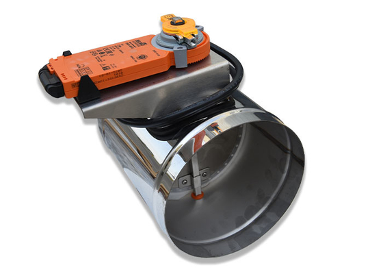 Моторизованные электронные железный каркас нержавеющей стали Ductwork демферов и запечатывание лезвия Gasketed