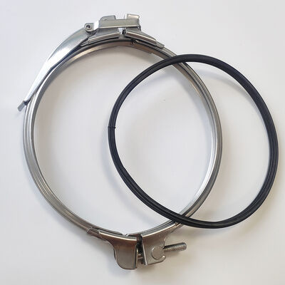 HVAC Systems Part System Pull Ring Rapid Lock Clamp Spiral Duct Clamp